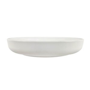 Ceramic-like Stone Pot Style Shallow Bowl