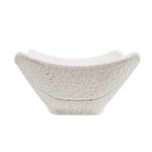 Dishware-shaped Dipping Bowl with Upturned Corner