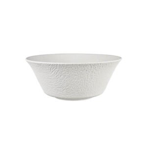 Ceramic-like Rock Stone Grain Bowl with Wide Flaring Mouth