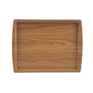 Wood-like Rectangular Serving Tray