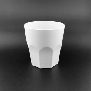 Ceramic-like Diamond-cut Drinking Cup