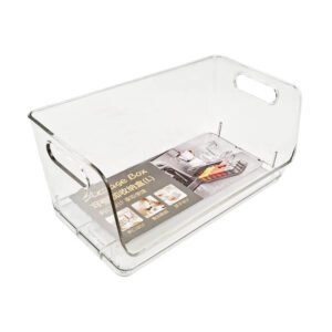 U-Shaped Clear rPET Storage Tray with Side handles