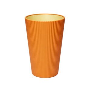 400ml Two-Tone Recycled PET Tumbler with Striped Finish