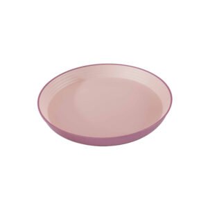 Two-Tone Recycled PET Deep Plate,inner with Circle embossment