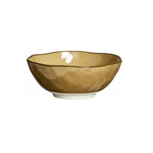 900ml Hand-Sculpted Look & Ceramic-like Recycled PET Dinner Bowl