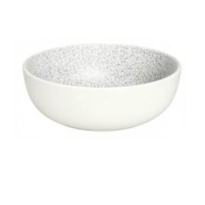 1400ml Two-Tone Speckle Marble-like Recycled PET Salad Bowl